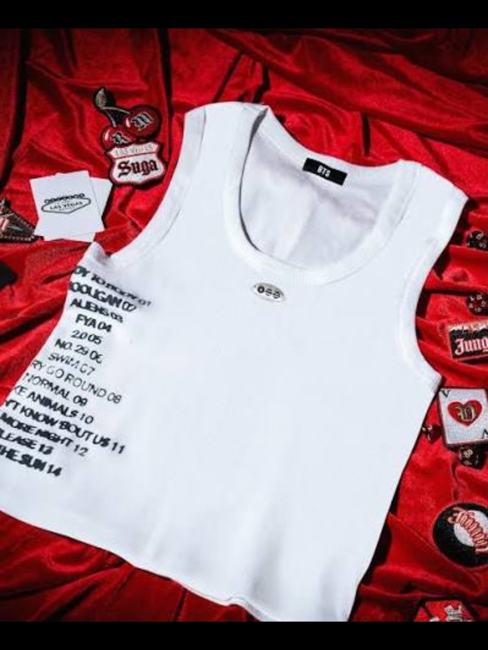 BTS VEGAS Exclusive Tank Top Official ARIRANG Tour Merch